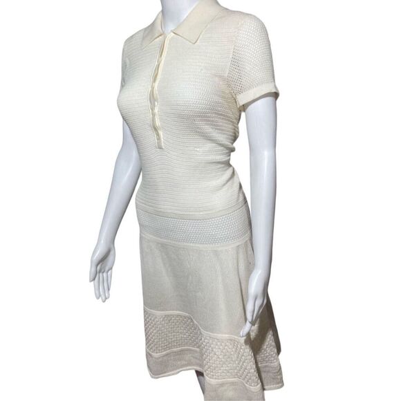 Womens VINTAGE Lacoste Tennis Dress Malandrino SZ L Large VTG - Picture 7 of 10